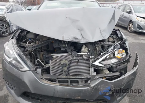 2017 Nissan Sentra из США, поврежденный, VIN 03N1AD7APXH131671